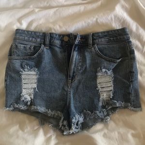 F21 Denim Shorts